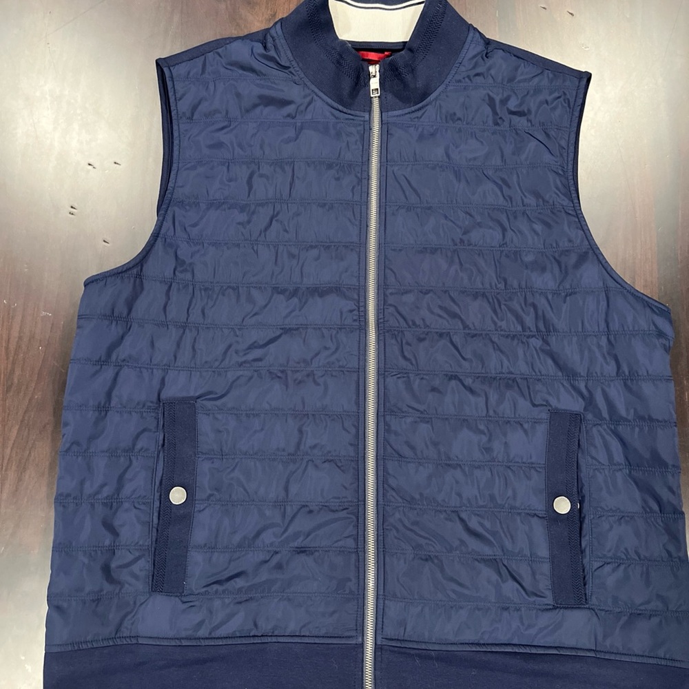 UNTUCKit Men’s Blue Vest -XL